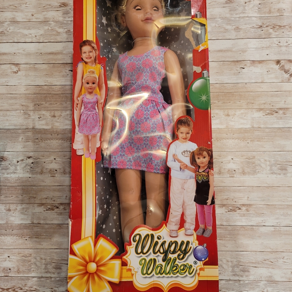 Brand New Uneeda 32" Life-Size Wispy Walker Doll